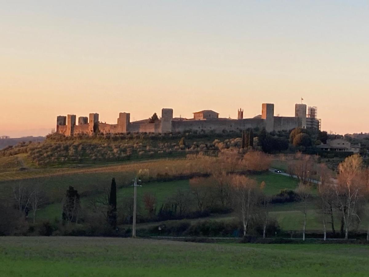 Villa Monteriggioni Castello Exterior foto