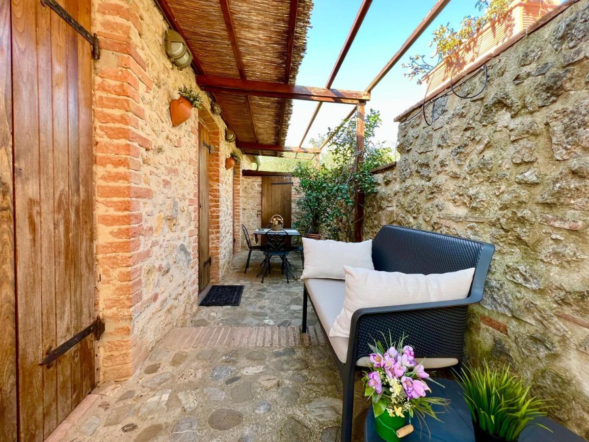 Villa Monteriggioni Castello Exterior foto