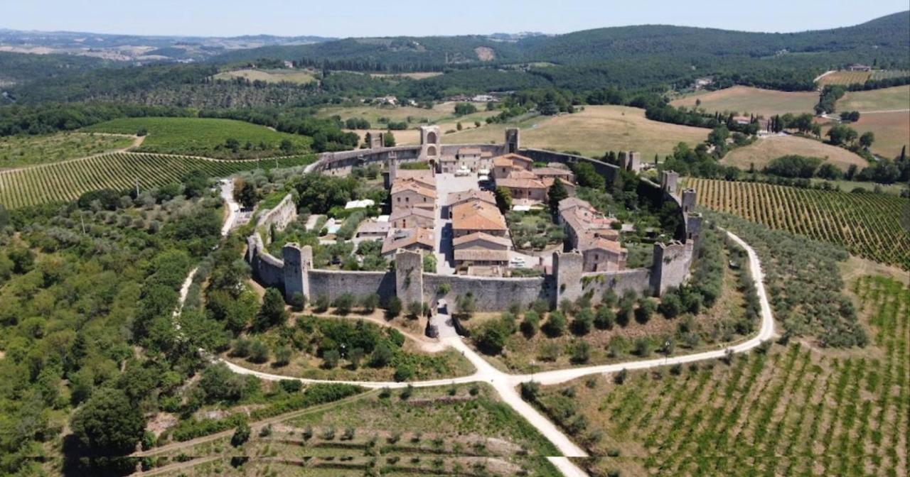 Villa Monteriggioni Castello Exterior foto